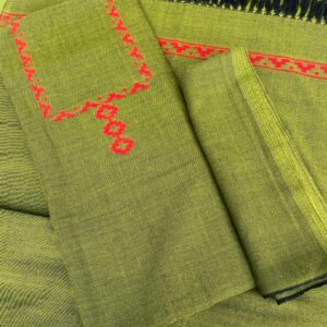 Pure Sheep Wool Handloom Suit(Green)